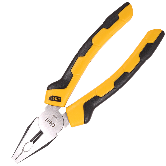 Combination pliers 8" Deli Tools EDL2008 (yellow)_0