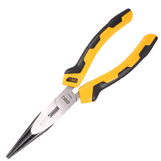 Long Nose Pliers 8" Deli Tools EDL2108 (yellow)_0