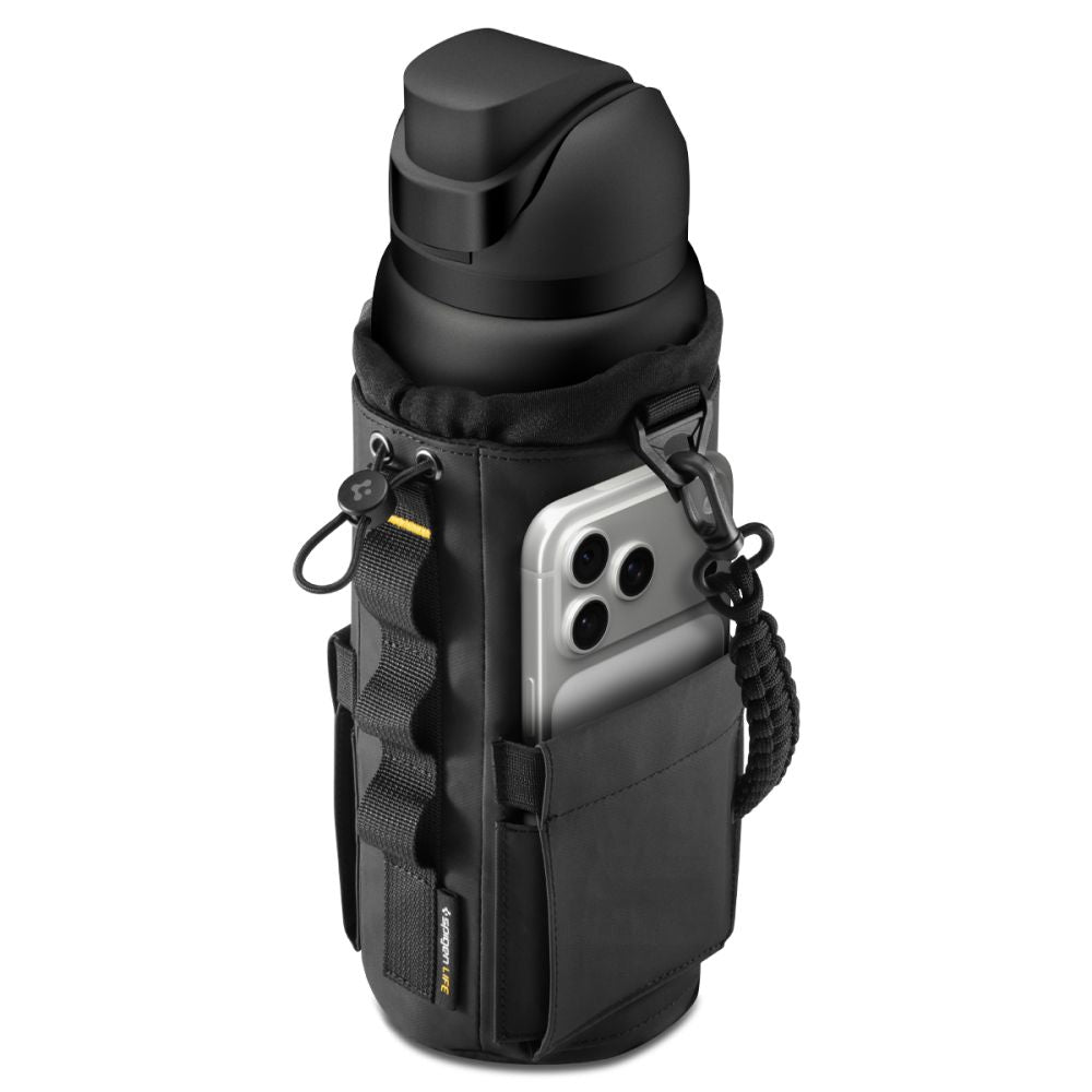 Spigen Tumbler Holder Bag Magnetic for Water Bottle, Phone, Keys - Black_0