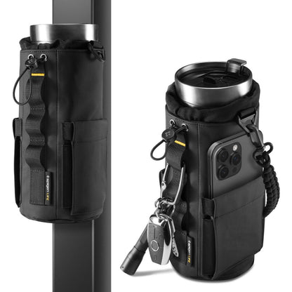 Spigen Tumbler Holder Bag Magnetic for Water Bottle, Phone, Keys - Black_9
