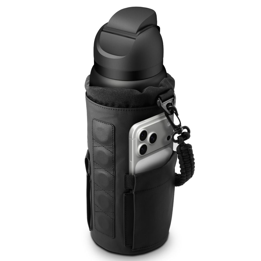 Spigen Tumbler Holder Bag Magnetic for Water Bottle, Phone, Keys - Black_6