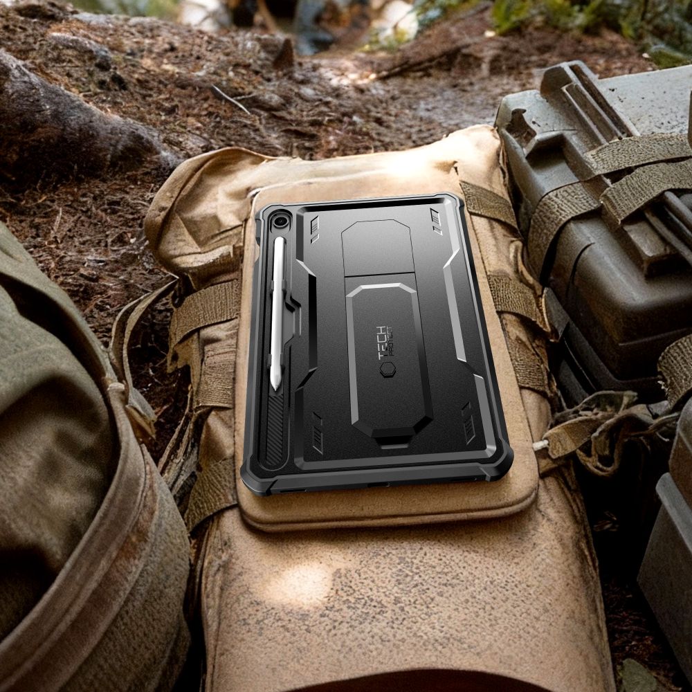 Tech-Protect Kevlar Pro Case for Samsung Galaxy Tab S9 - Black_6