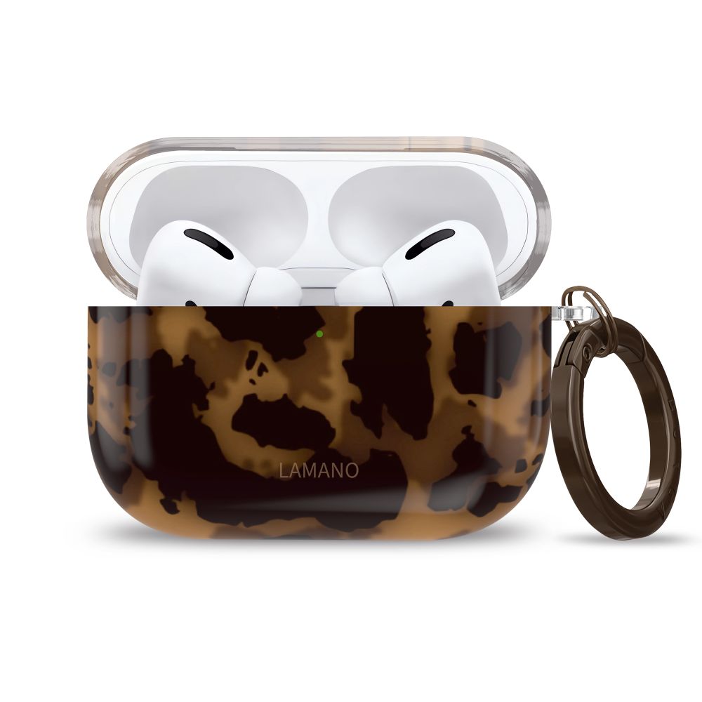 Tech-Protect Lamano case for AirPods Pro 1 / 2 - black and brown_1