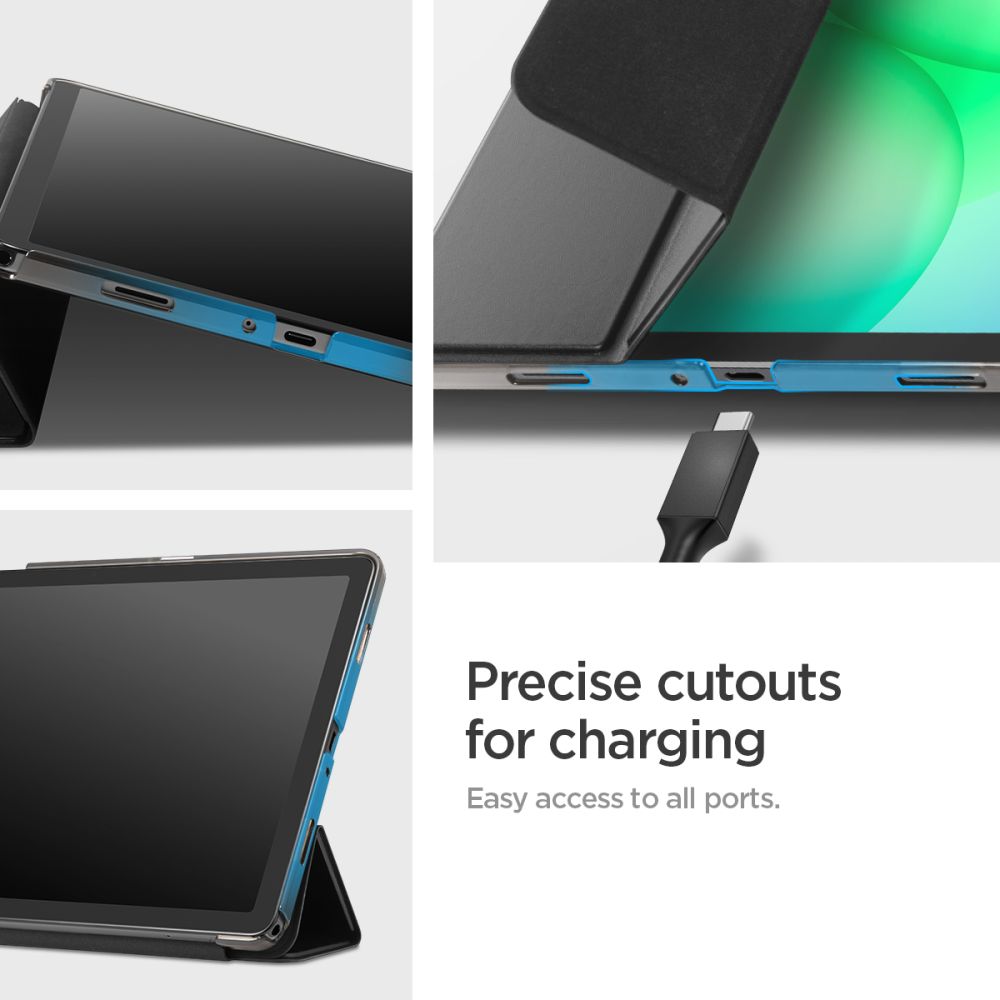 Hard Case Spigen Smart Fold for Samsung Galaxy Tab A11+ / Tab A9+, Black ACS10553_14