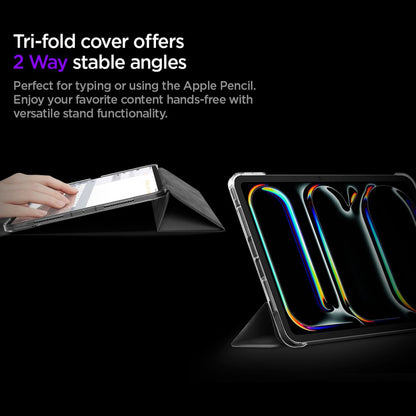 Spigen Liquid Air Folio Case for iPad Pro 11” (2024) iPad Pro 11” (2025) - Black_12