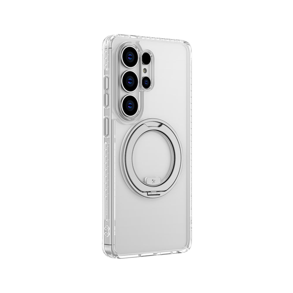 AmazingThing Titan Pro MagSpin Drop Proof Case for Samsung S26 Ultra Compatible with MagSafe - Clear_2