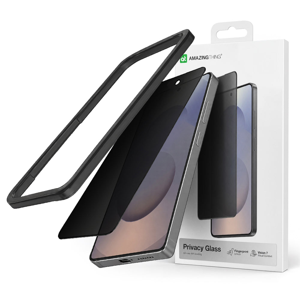 AmazingThing TITAN Vision 7 Matte Privacy Tempered Glass for Samsung S26 Ultra_0