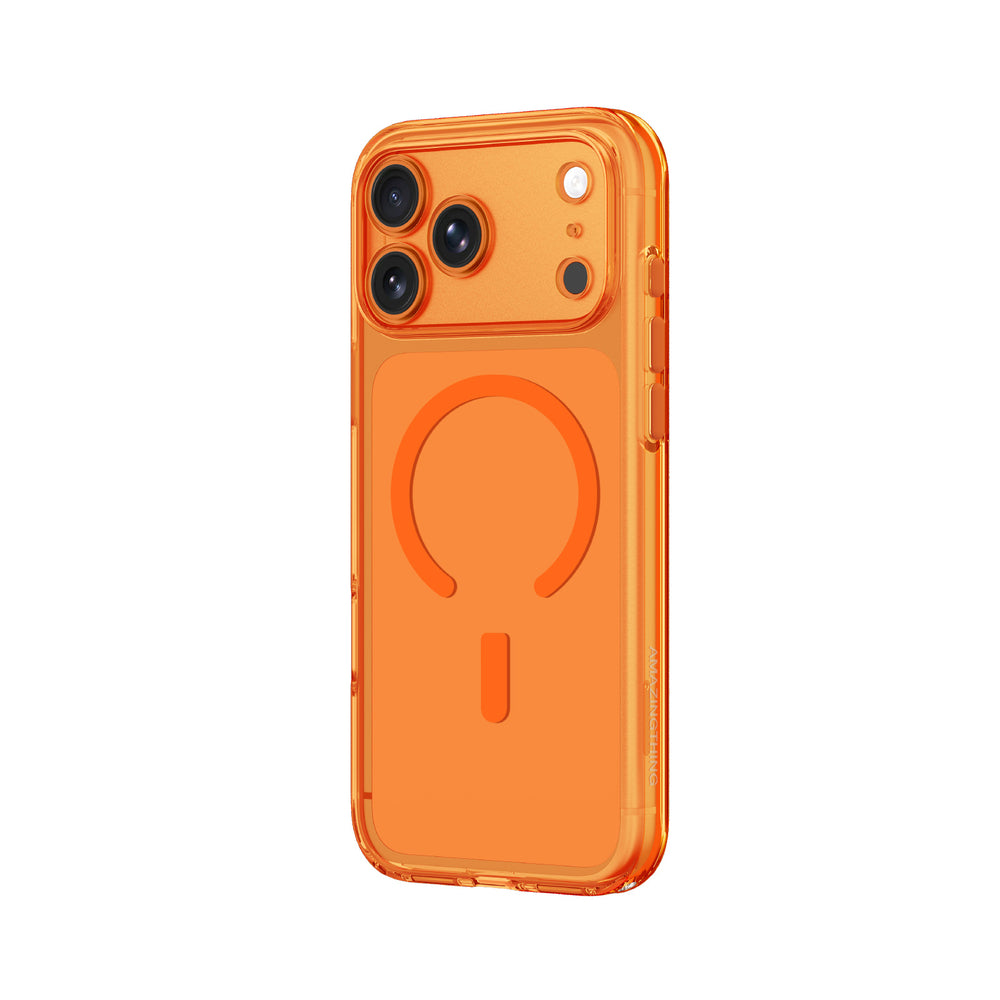AmazingThing Minimal Mag Lens Case for iPhone 17 Pro Max - Orange_1