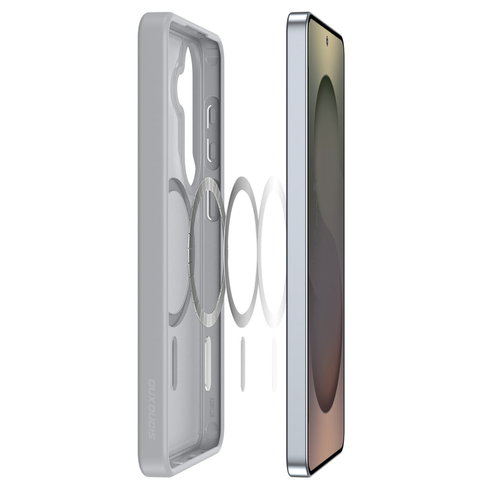 Dux Ducis Yind MagSafe Compatible Samsung S26 Case - Gray_4