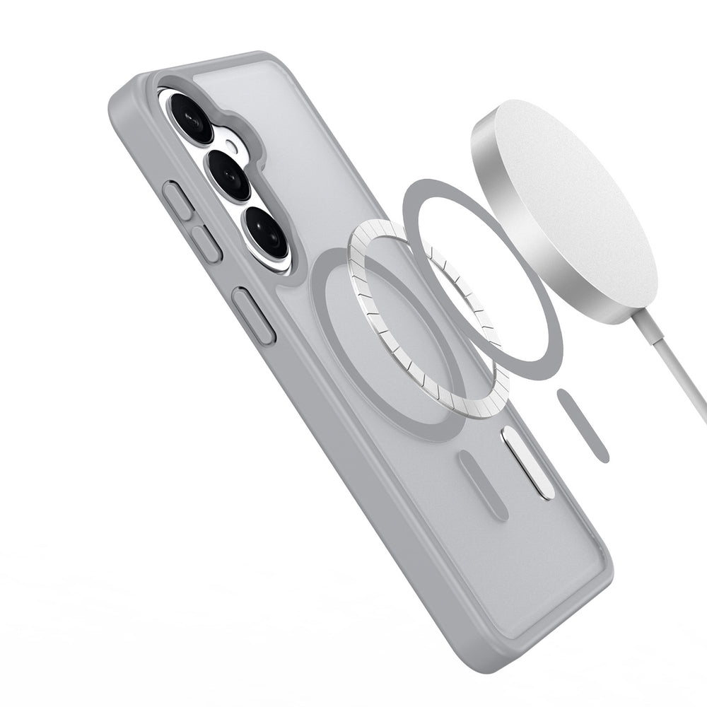Dux Ducis Yind MagSafe Compatible Samsung S26 Case - Gray_6