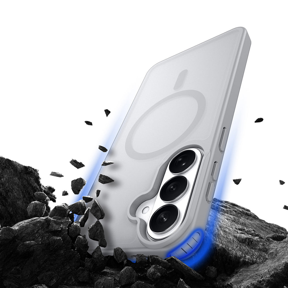 Dux Ducis Yind MagSafe Compatible Samsung S26 Case - Gray_8