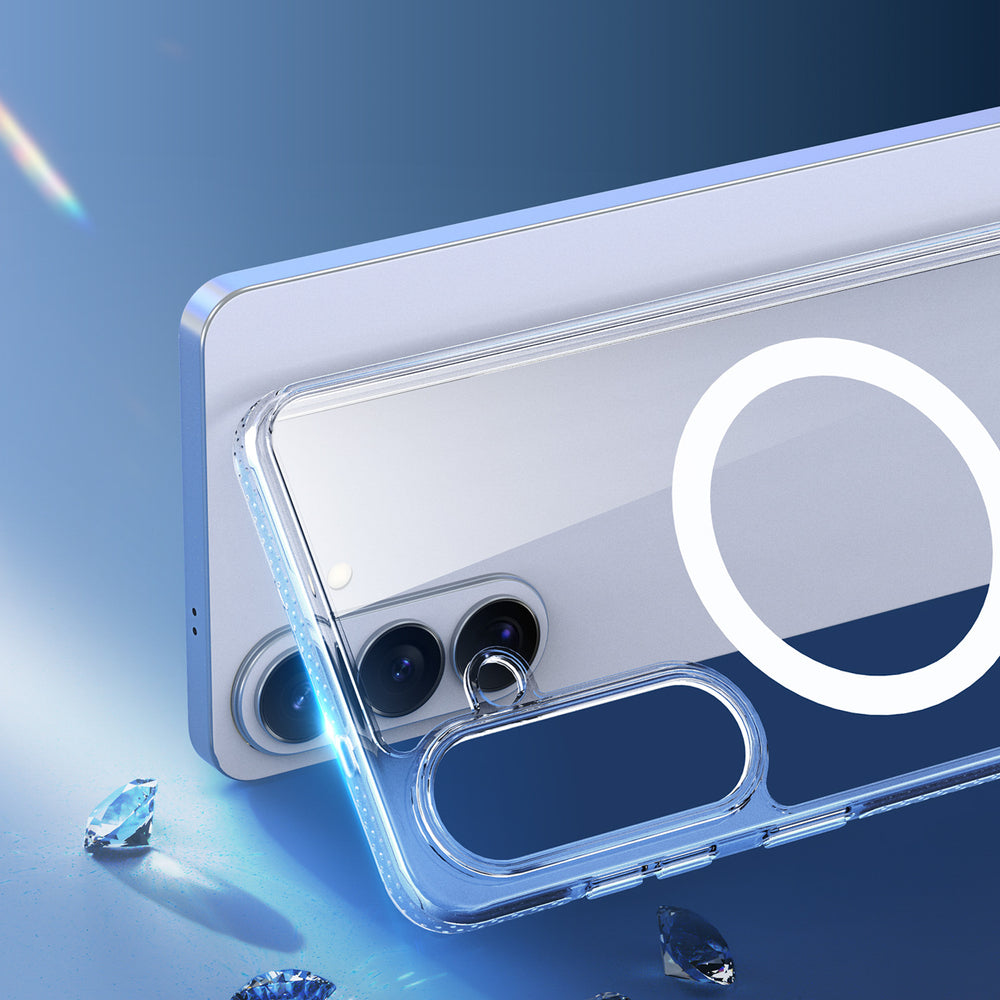 Dux Ducis Clin Mag Case Compatible with MagSafe for Samsung S26 Plus - Transparent_7