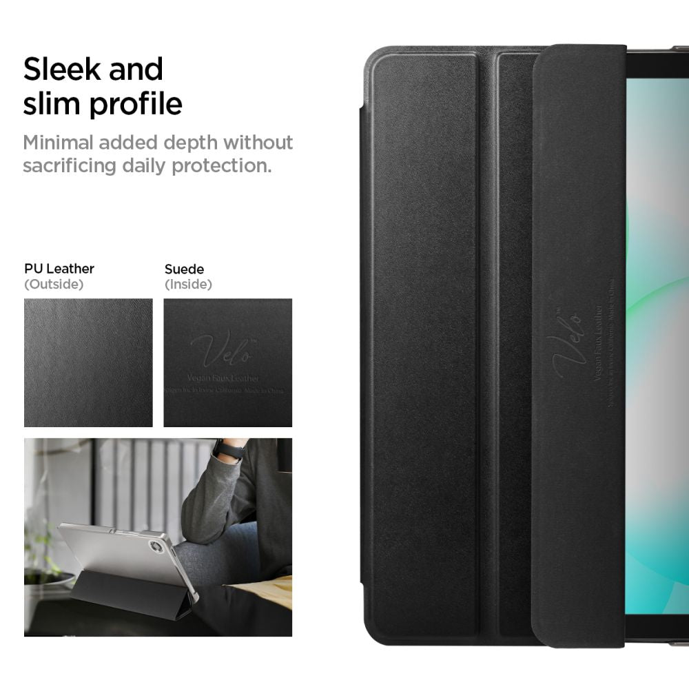 Hard Case Spigen Smart Fold for Samsung Galaxy Tab A11 / Tab A9, Black ACS11175_10