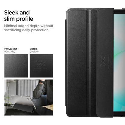 Hard Case Spigen Smart Fold for Samsung Galaxy Tab A11 / Tab A9, Black ACS11175_10