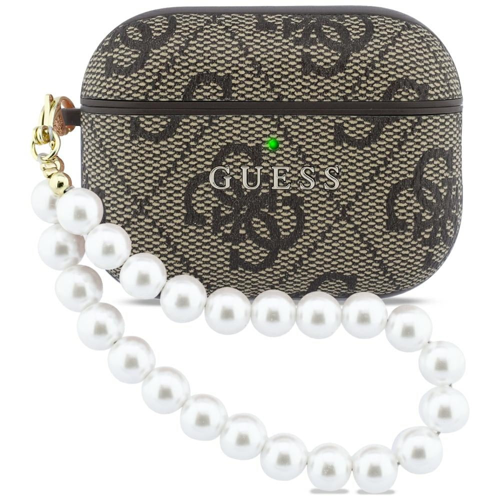 Guess 4G Pearl Strap case for AirPods Pro 3 - brown_0
