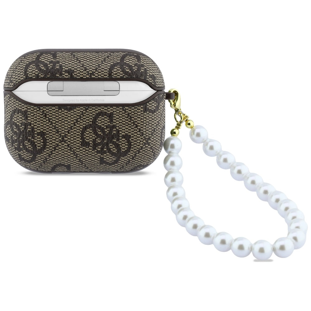 Guess 4G Pearl Strap case for AirPods Pro 3 - brown_1