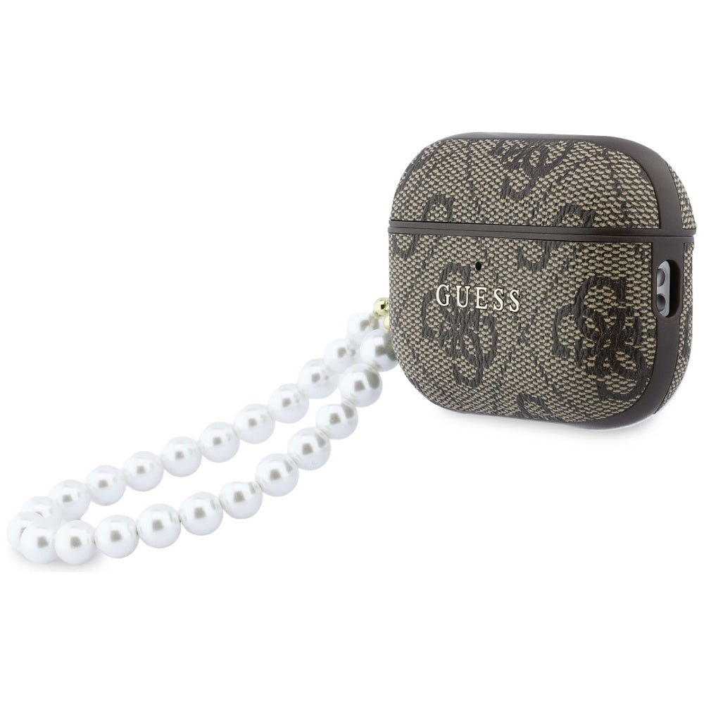 Guess 4G Pearl Strap case for AirPods Pro 3 - brown_2