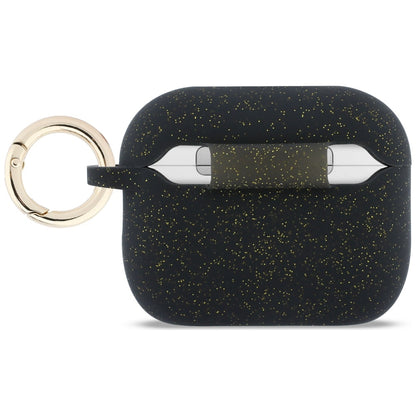 Guess Silicone Glitter Ring Case for AirPods Pro 3 - Black_1