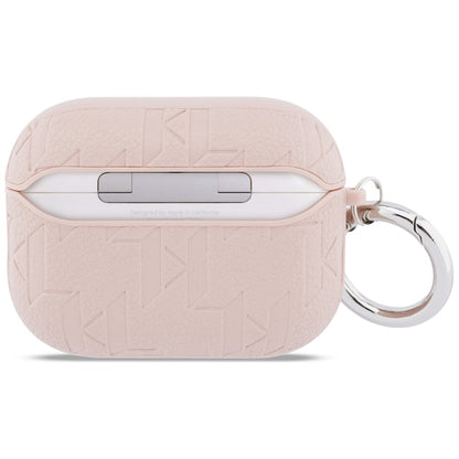 Karl Lagerfeld Monogram Karl Head Case for AirPods Pro 3 - Pink_1