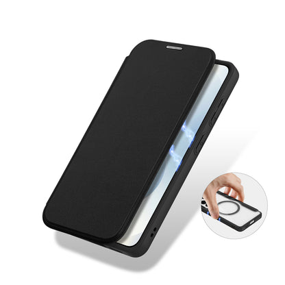 Dux Ducis Skin X Pro MagSafe Compatible Wallet Case for Samsung Galaxy S26+ - Black_5