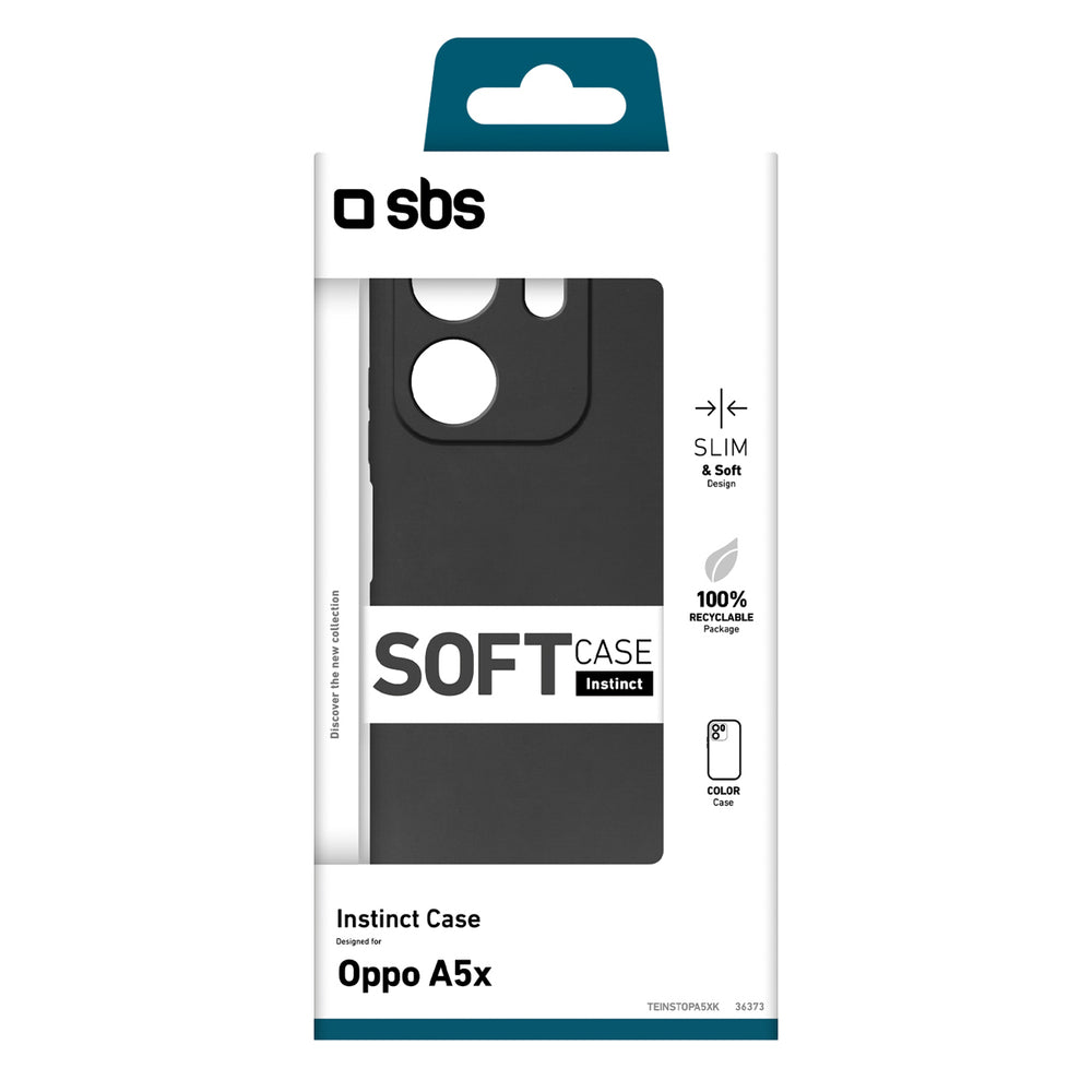 SBS Instinct Case for Oppo A5X - Black_1