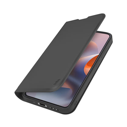 SBS Wallet Smooth Case for Motorola Moto G86 with Flip Cover - Black_0