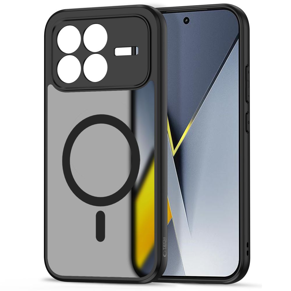 Tech-Protect MagMat MagSafe case for Xiaomi Poco F8 Pro - black_1