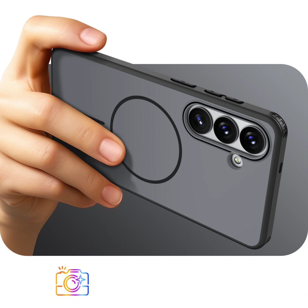 Hybrid Armor T Case for Samsung Galaxy A37 - Black_2