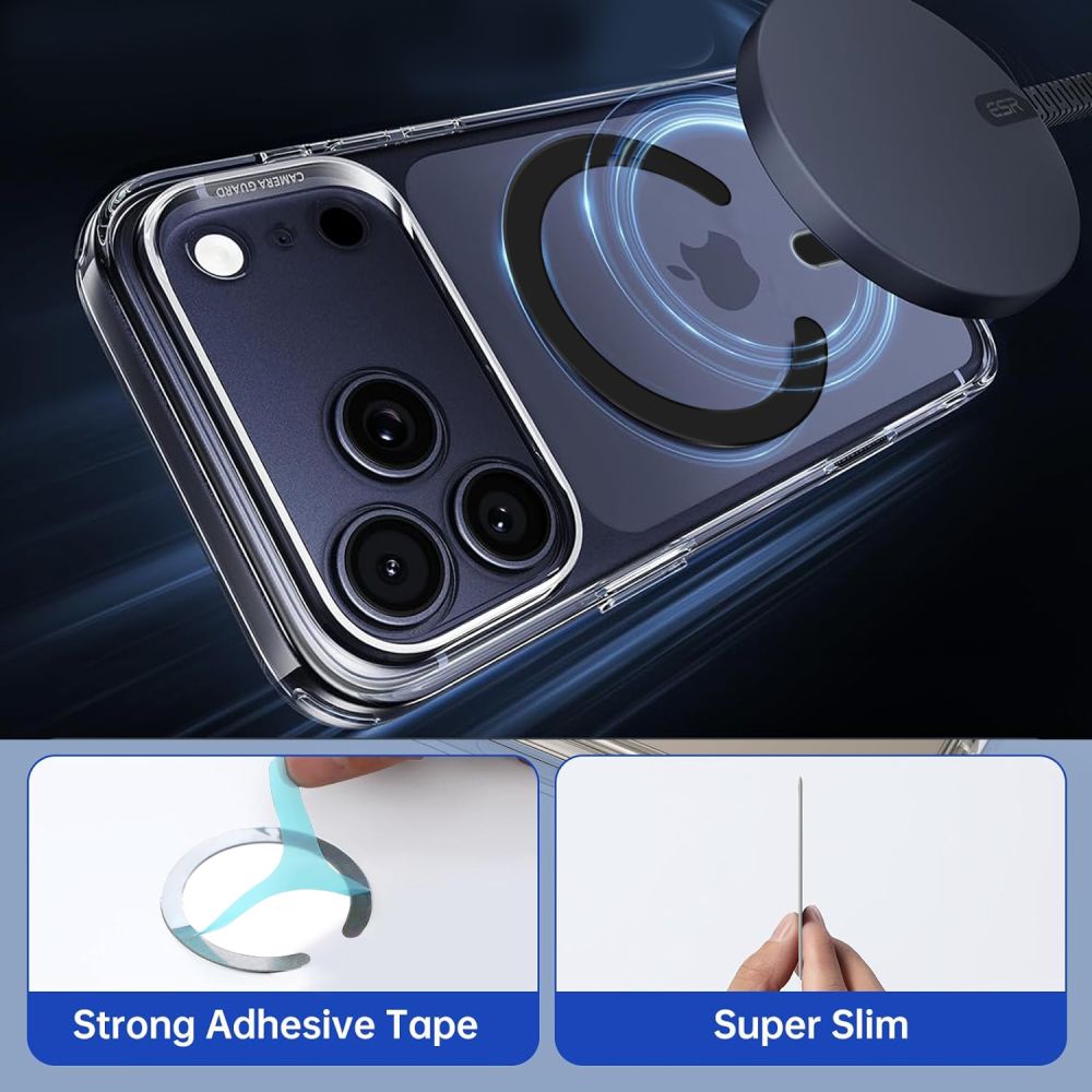 MagSafe Tech-Protect MMP-200 Magnetic Ring for Phone - Black_6