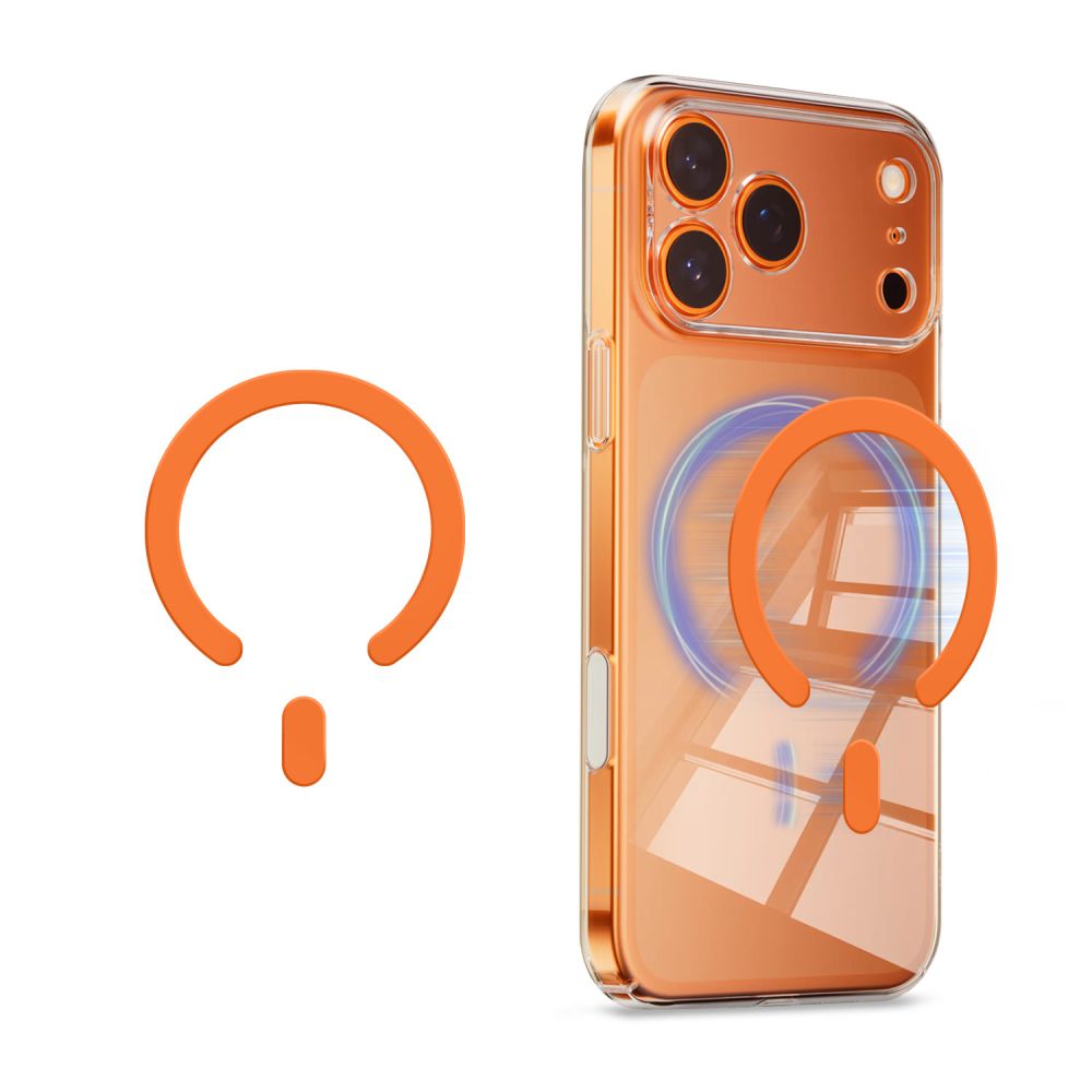 MagSafe Tech-Protect MMP-200 Magnetic Ring for Phone - Orange_4