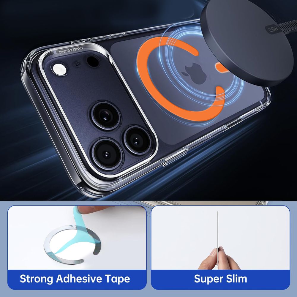 MagSafe Tech-Protect MMP-200 Magnetic Ring for Phone - Orange_6