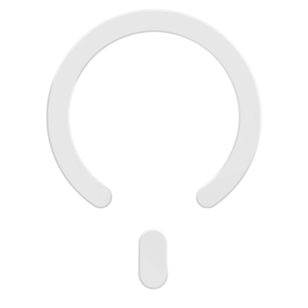 MagSafe Tech-Protect MMP-200 Magnetic Ring for Phone - White_2