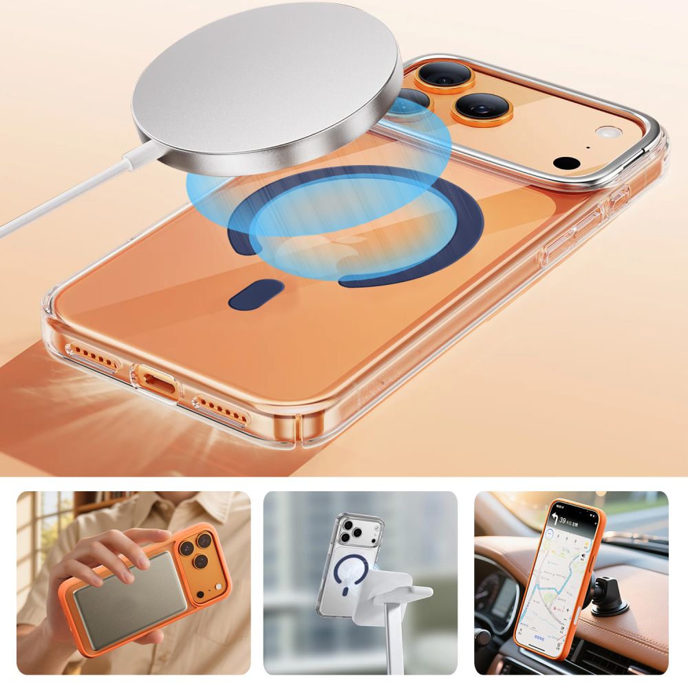 MagSafe Tech-Protect MMP-200 Magnetic Ring for Phone - Navy Blue_5