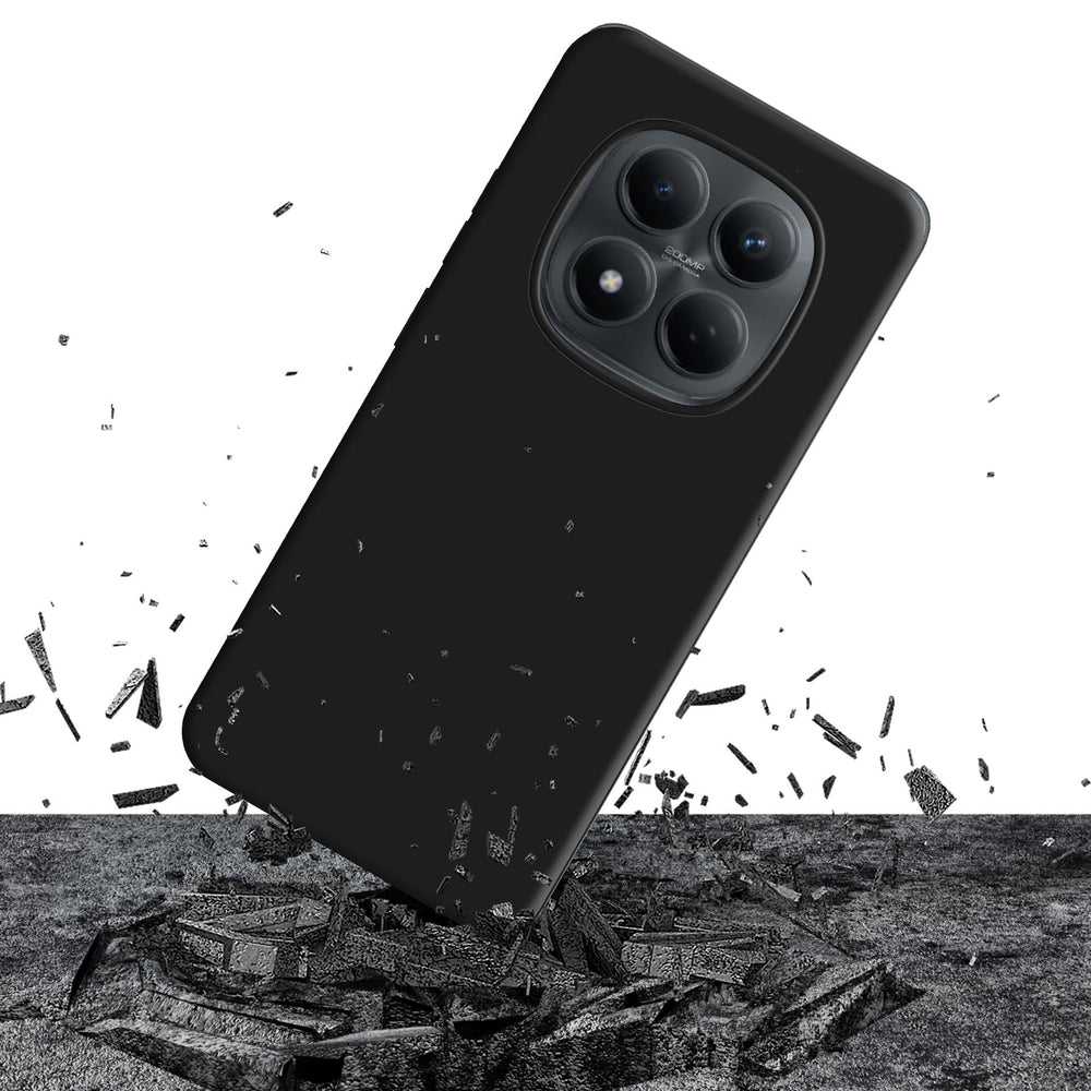 3mk Matt Case Pro case for Xiaomi Redmi Note 15 Pro 4G - matte black_3