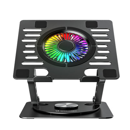 Wozinsky WDCX-X16-AS CoolBase RGB 360° Cooling Stand for Laptop and Tablet - Black_5
