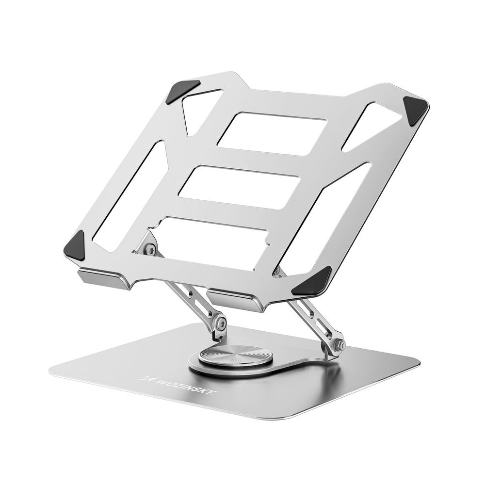 Wozinsky WDCX-X19-AB HardStand 360° Rotation Laptop and Tablet Stand - Silver_0