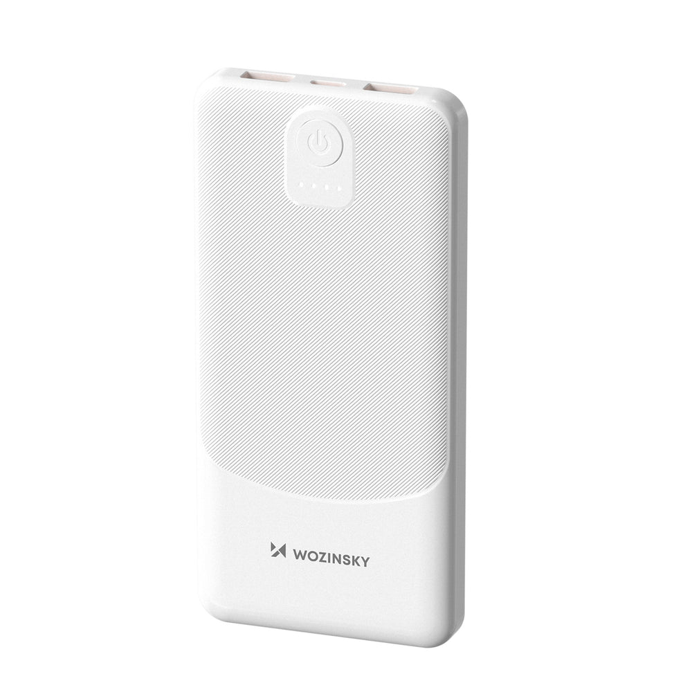 Powerbank Wozinsky Wpower WPBBK-3 10000 mAh 10W 2x USB-A 2A - white_0