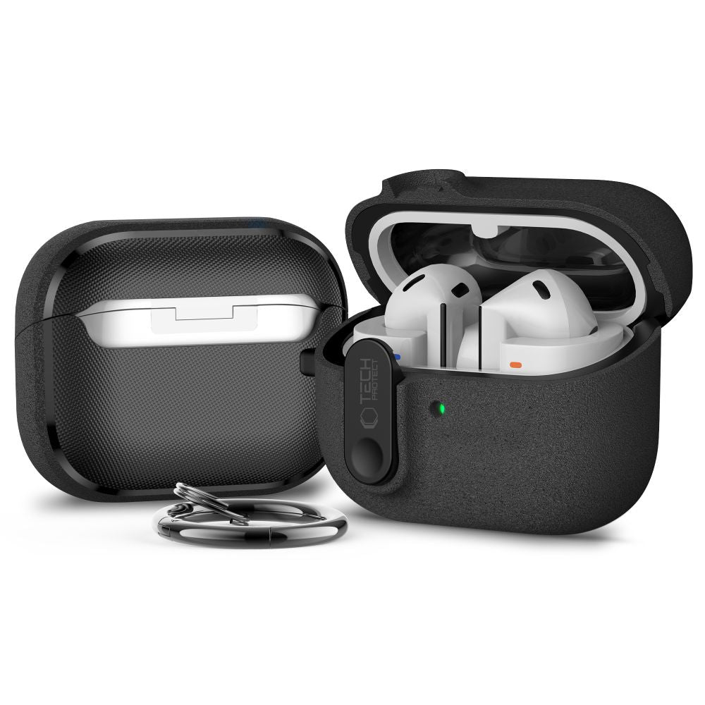 Tech-Protect Slim Hook Case for Samsung Galaxy Buds 3 / 3 FE / 3 Pro - Black_1