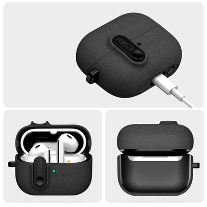 Tech-Protect Slim Hook Case for Samsung Galaxy Buds 3 / 3 FE / 3 Pro - Black_3