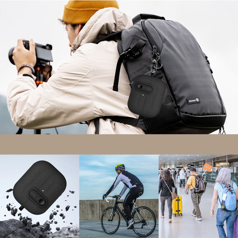 Tech-Protect Slim Hook Case for Samsung Galaxy Buds 3 / 3 FE / 3 Pro - Black_7