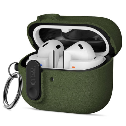 Tech-Protect Slim Hook Case for Samsung Galaxy Buds 3 / 3 FE / 3 Pro - Green_0