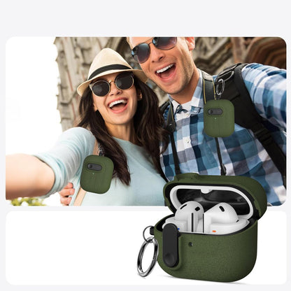 Tech-Protect Slim Hook Case for Samsung Galaxy Buds 3 / 3 FE / 3 Pro - Green_4