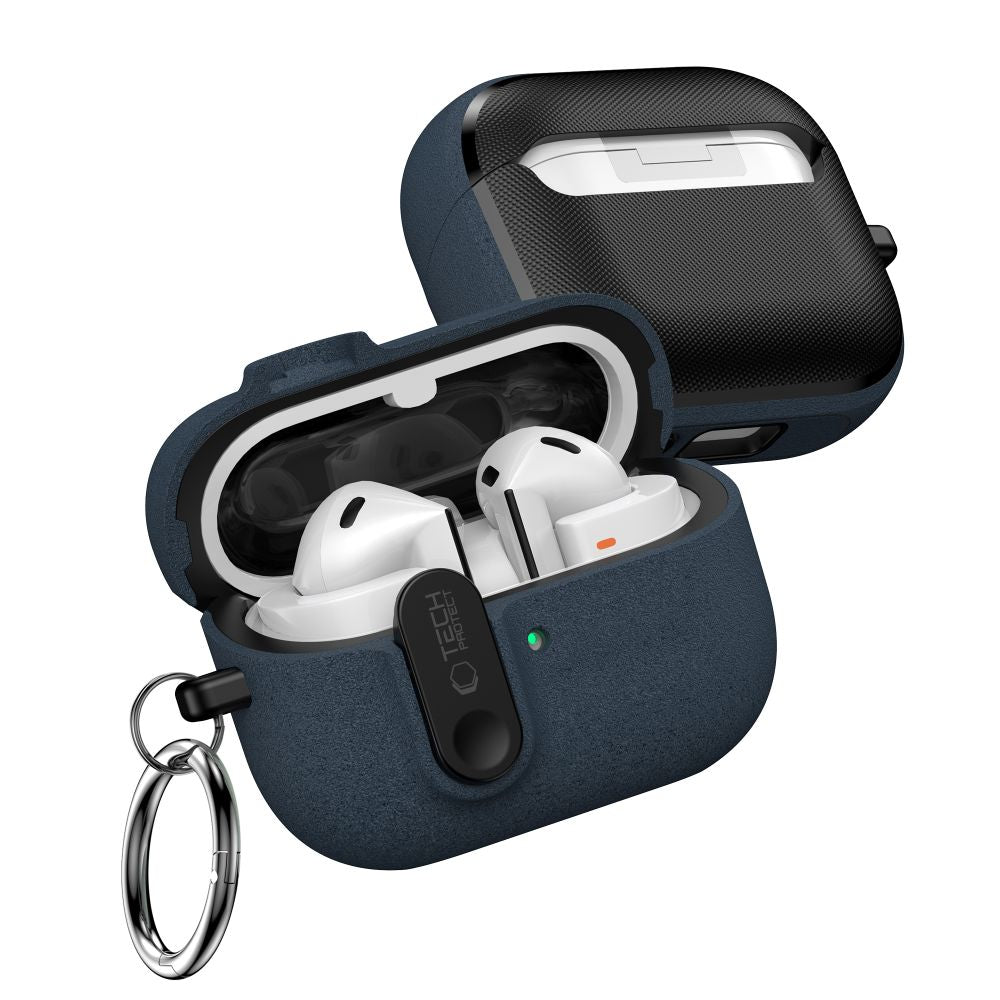 Tech-Protect Slim Hook Case for Samsung Galaxy Buds 3 / 3 FE / 3 Pro - Navy Blue_2