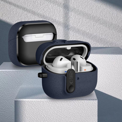 Tech-Protect Slim Hook Case for Samsung Galaxy Buds 3 / 3 FE / 3 Pro - Navy Blue_7