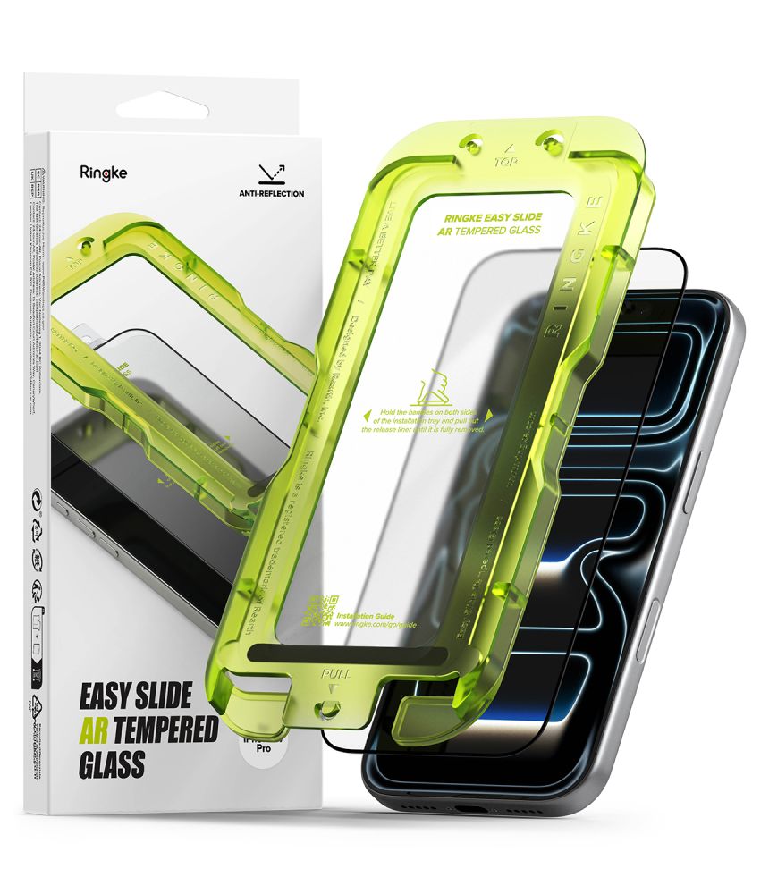 Ringke Easy Slide Anti Reflective Tempered Glass for iPhone 17 Pro Max_0