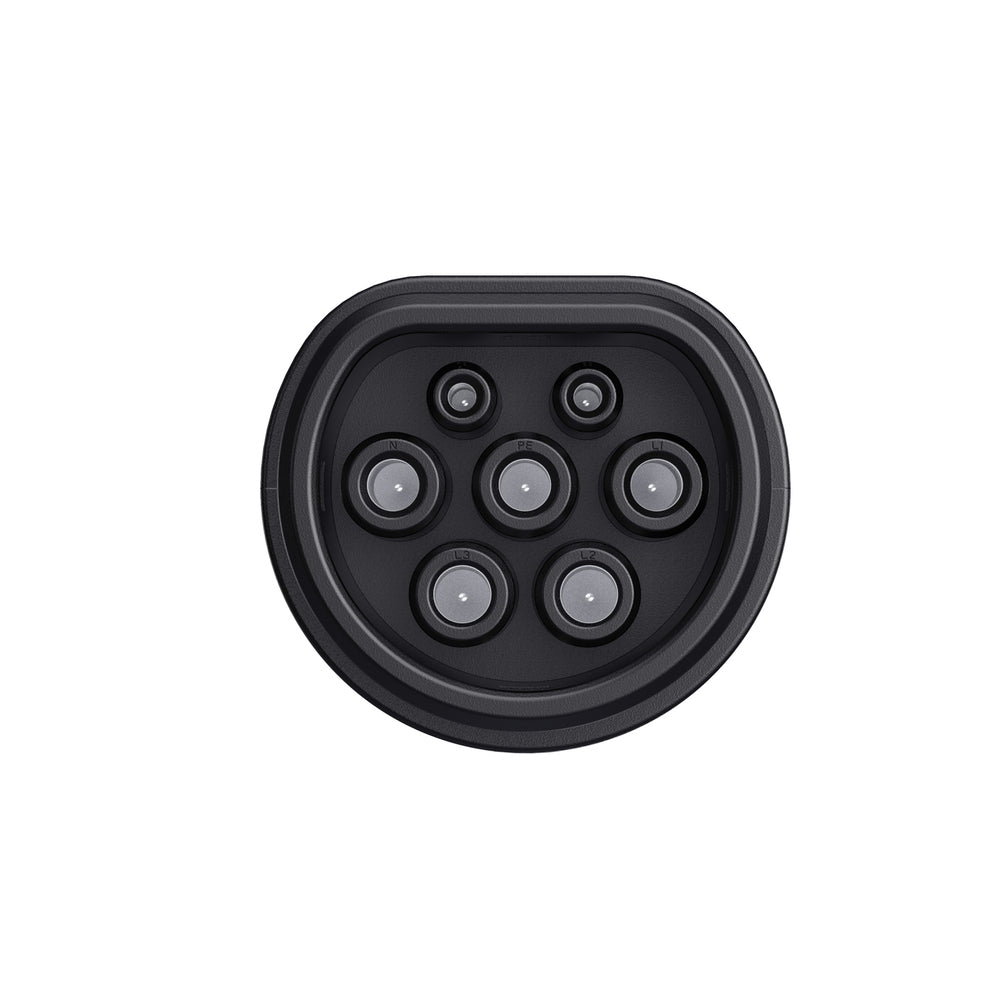 V2L Type 2 Adapter - Schuko 3500W with power display and case - black_3