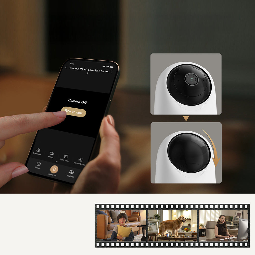 Dreame Navo Care SE 1 Incam indoor camera - white_6