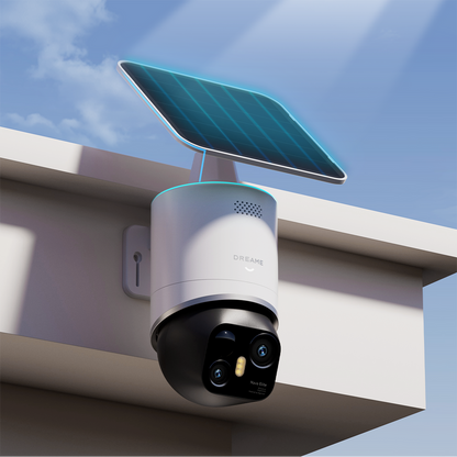 Kamera zewnętrzna Dreame Navo Elite 1 Outcam 360° z panelem solarnym - biała_10