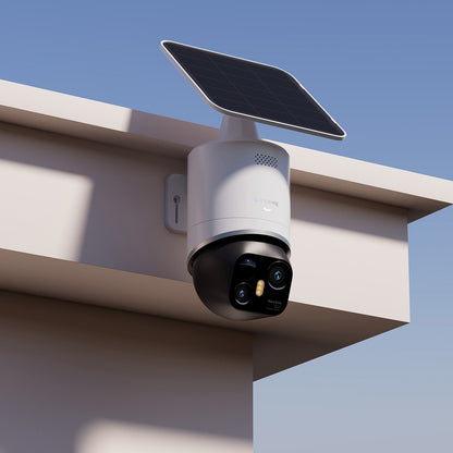Kamera zewnętrzna Dreame Navo Elite 1 Outcam 360° z panelem solarnym - biała_5