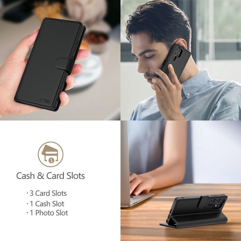 Tech-Protect Wallet Case for Xiaomi Redmi Note 15 Pro+ 5G - Black_3